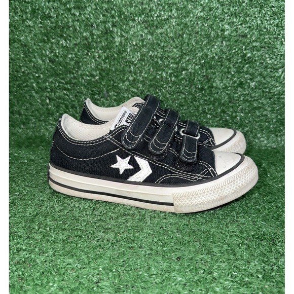 Converse Other - Converse Chuck Taylor All Star Shoes Toddler Kids Size 12 Black Low Top Canvas